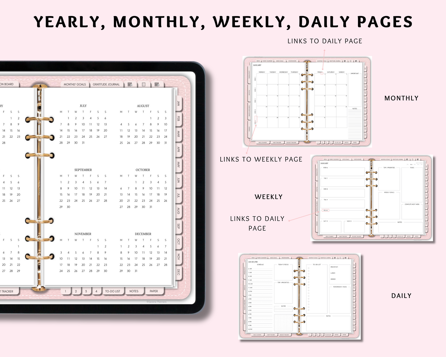 2025 Serenity Planner
