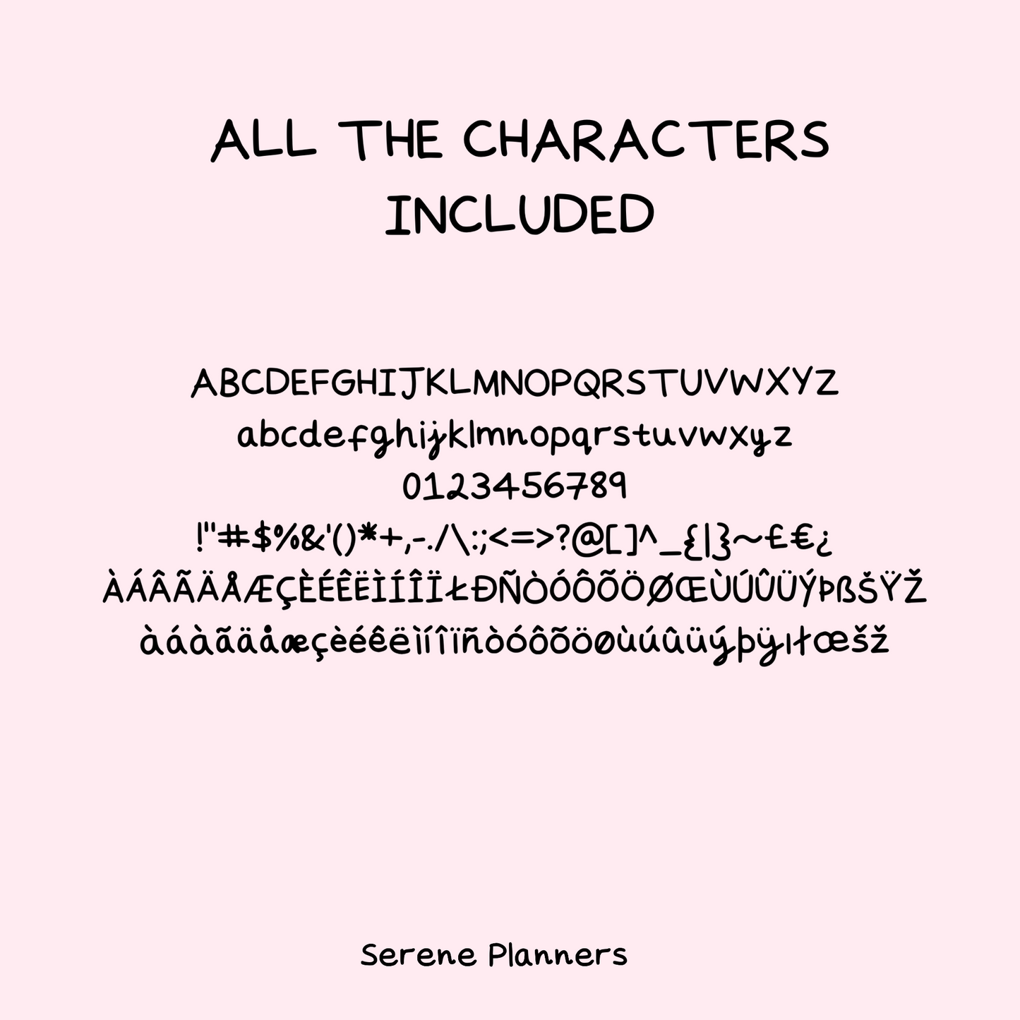 Ria’s Handwriting Font