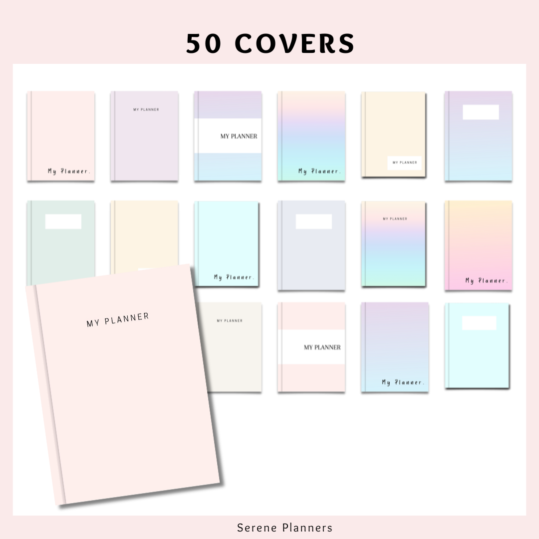 2025 Essential Planner - Pastel