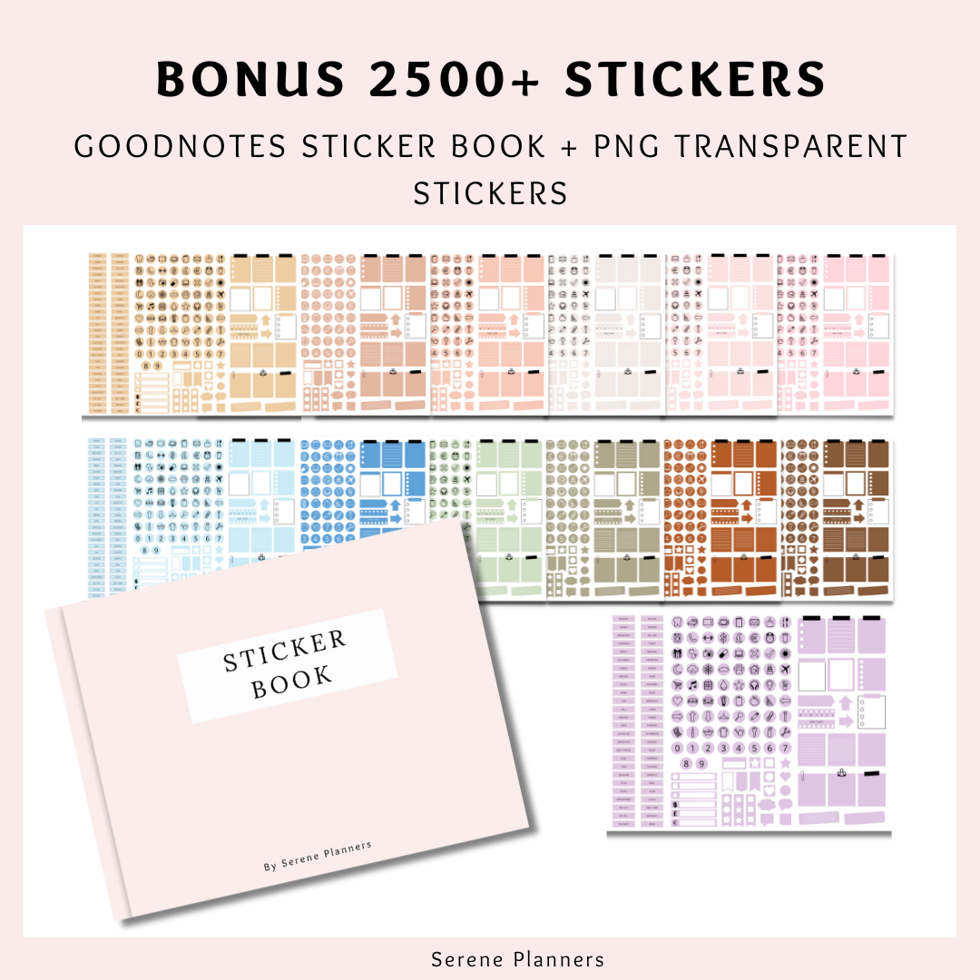 2025 Essential Planner - Pastel