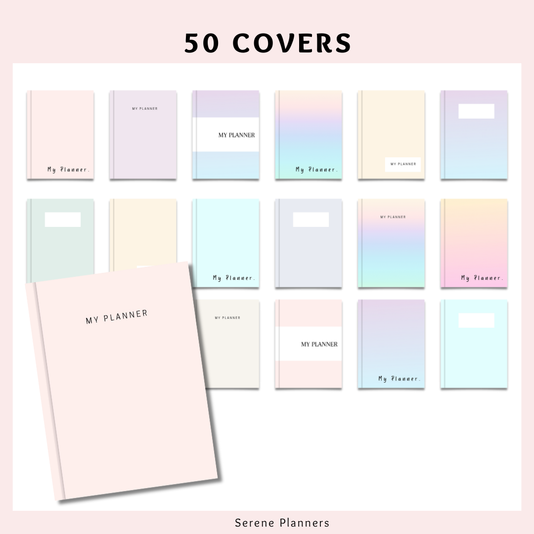 2025 Minimalistic Planner - Pink