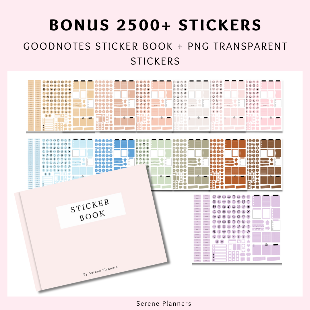 2025 Digital Planner Bundle