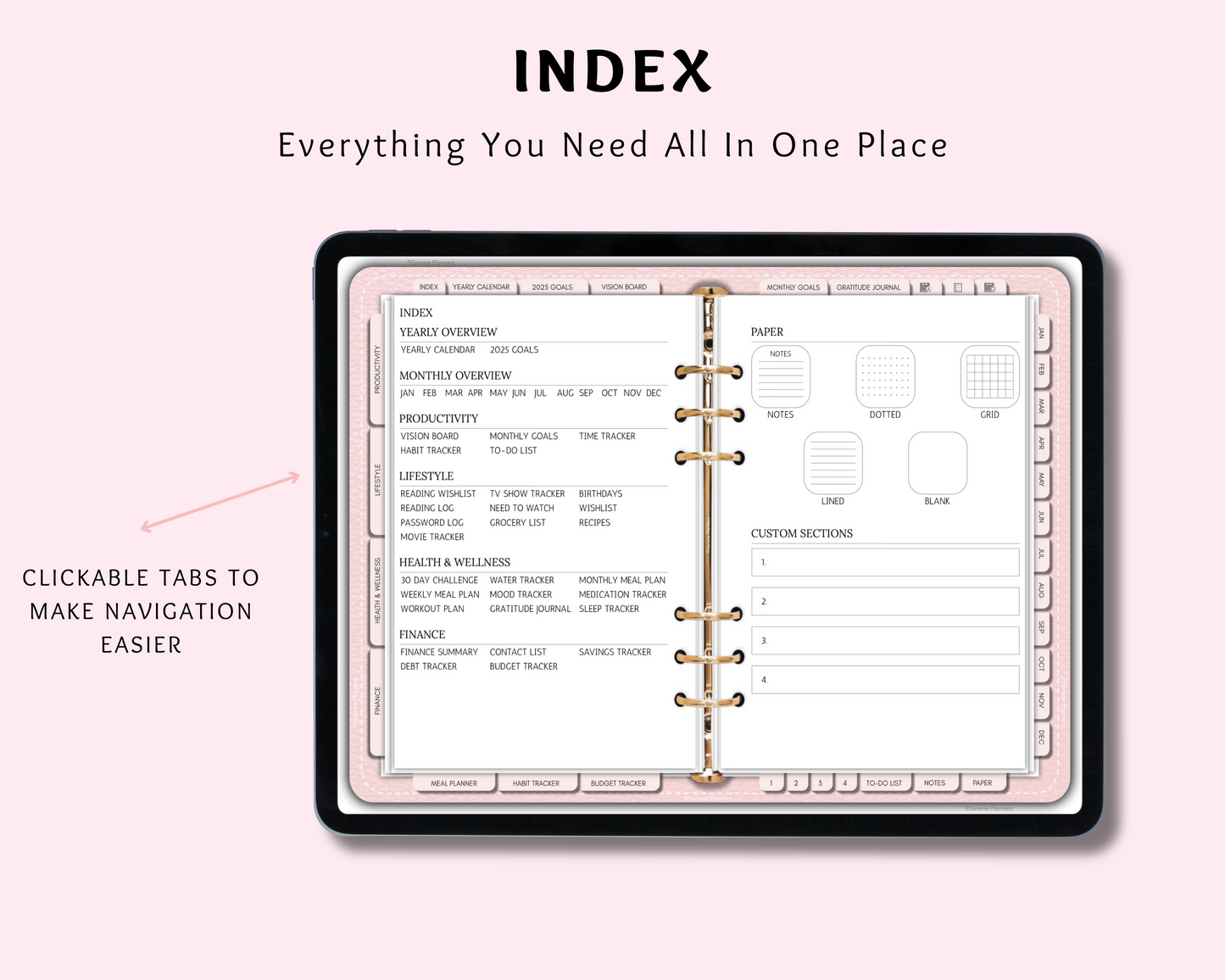 2025 Serenity Planner