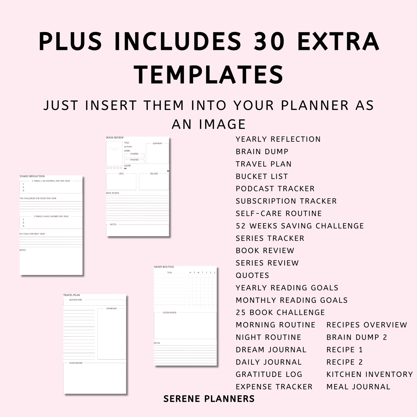 2026 Serenity Planner