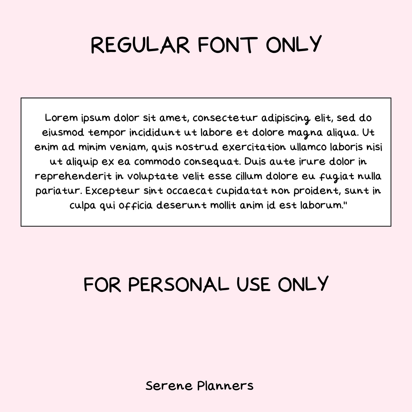Ria’s Handwriting Font