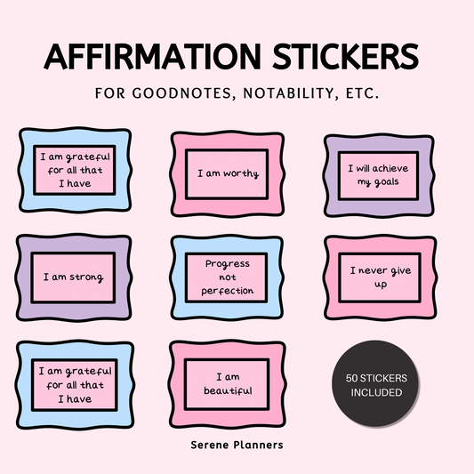 Affirmation Stickers