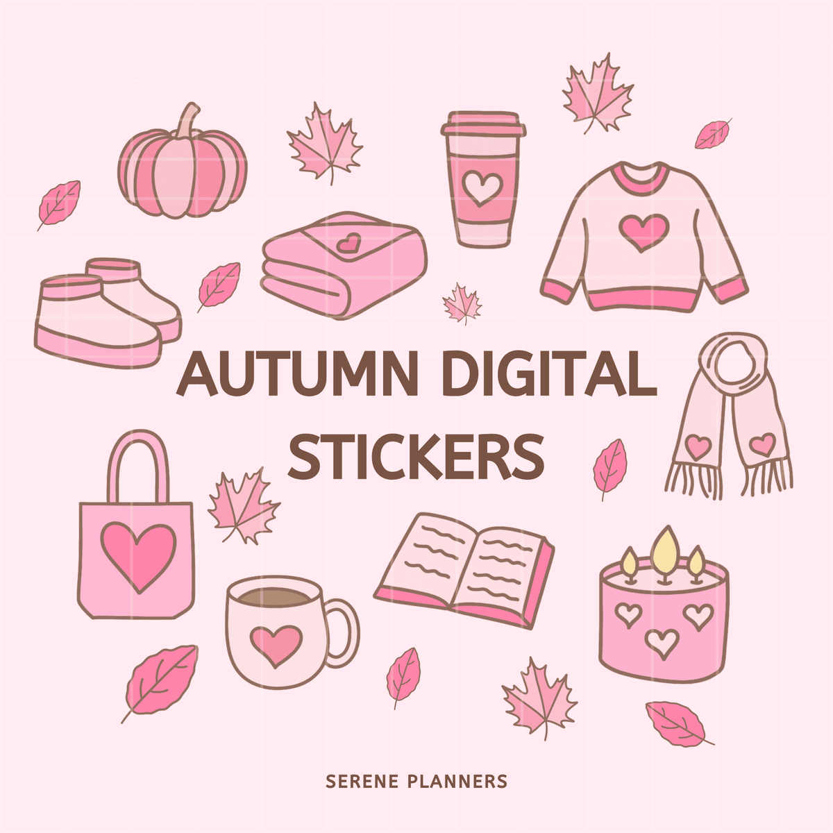 Autumn Digital Stickers