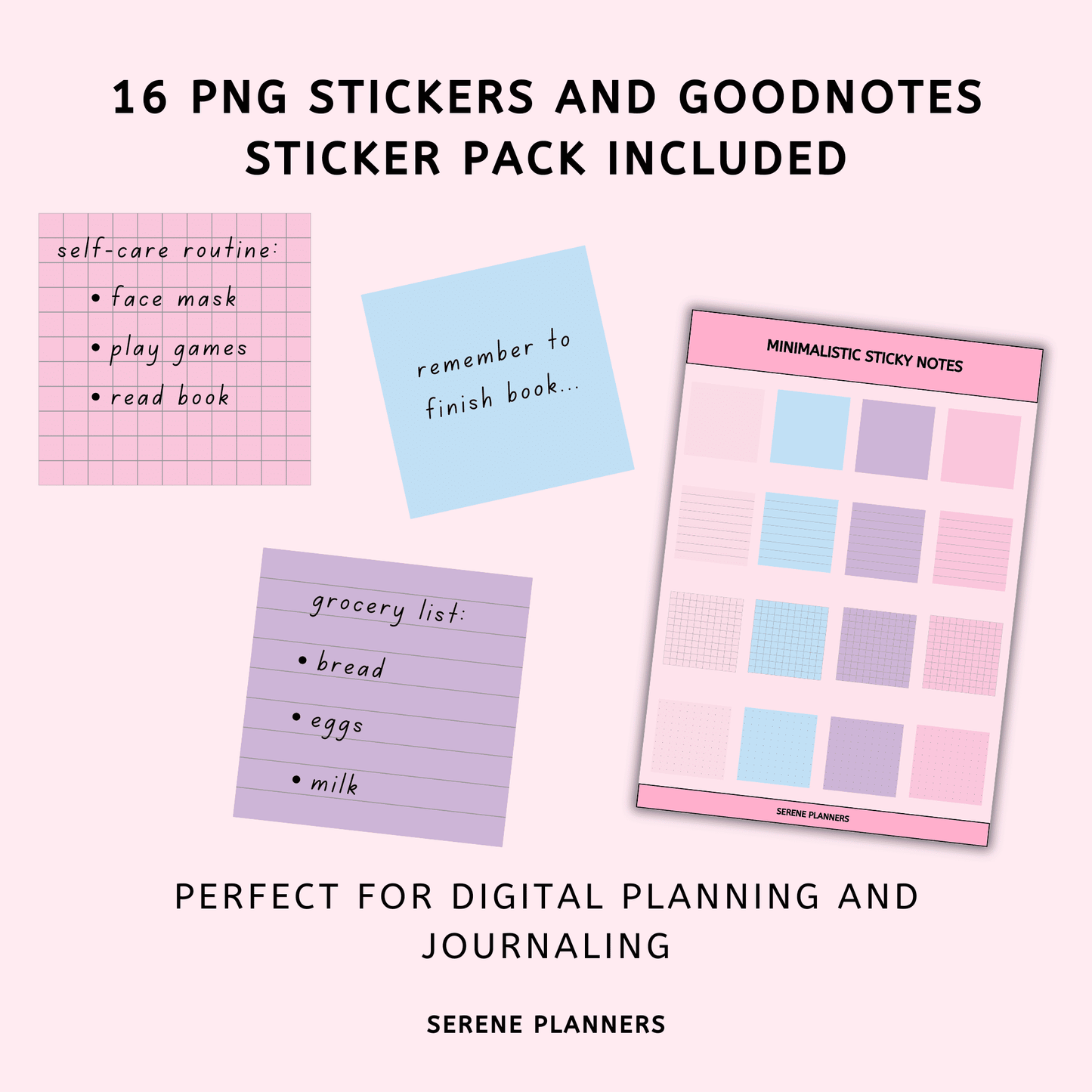 Minimalistic Sticky Notes