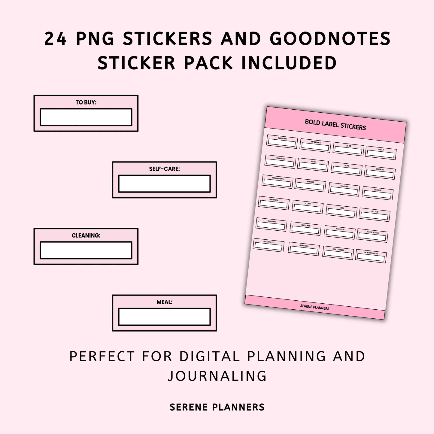 Bold Label Stickers
