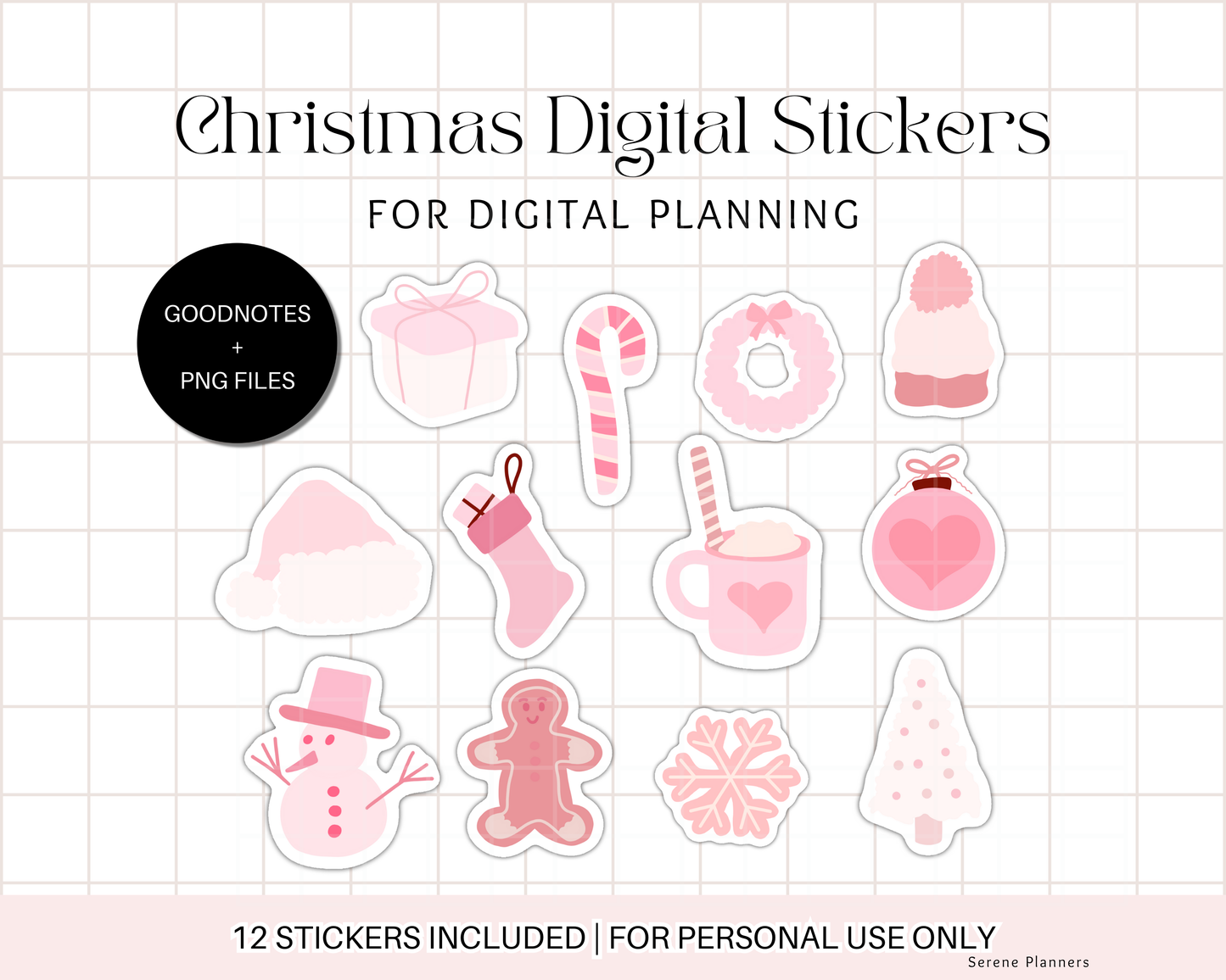 2024 Christmas Stickers