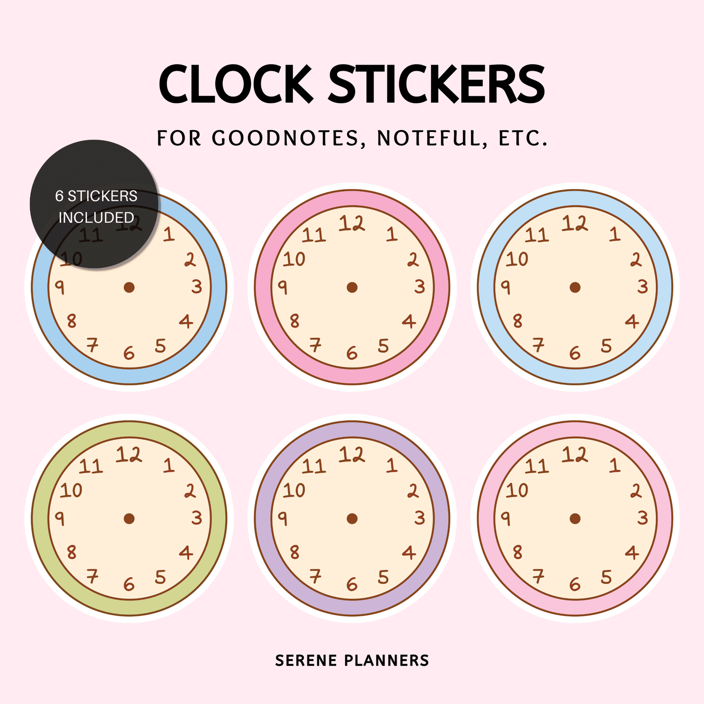 Clock Stickers
