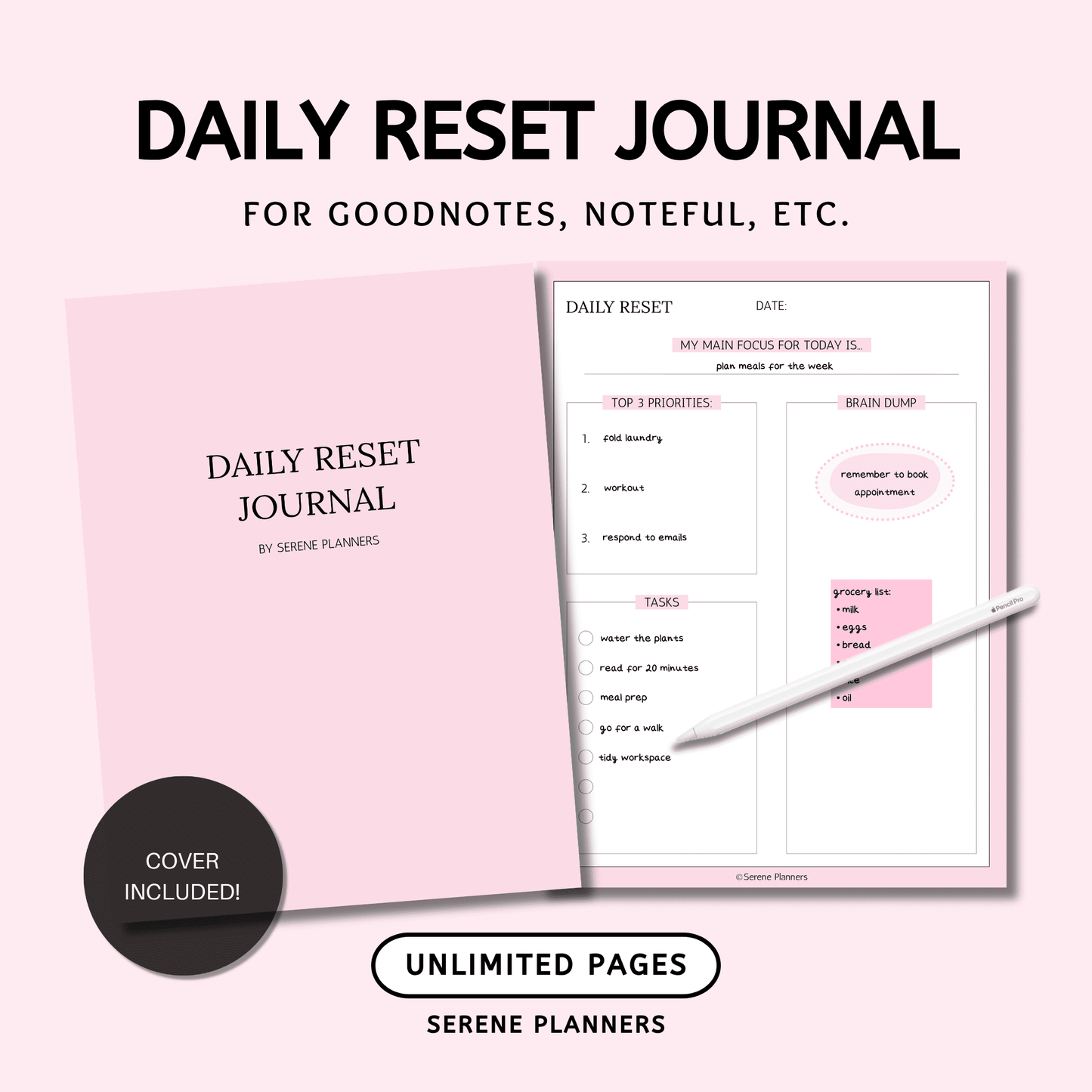 Daily Reset Journal