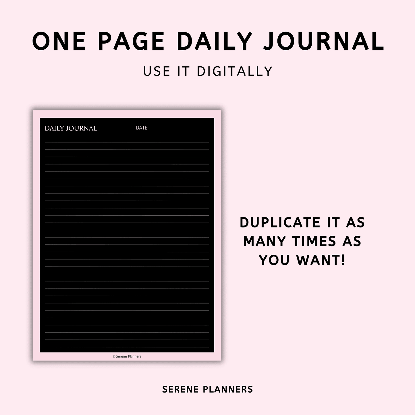 Dark Daily Journal