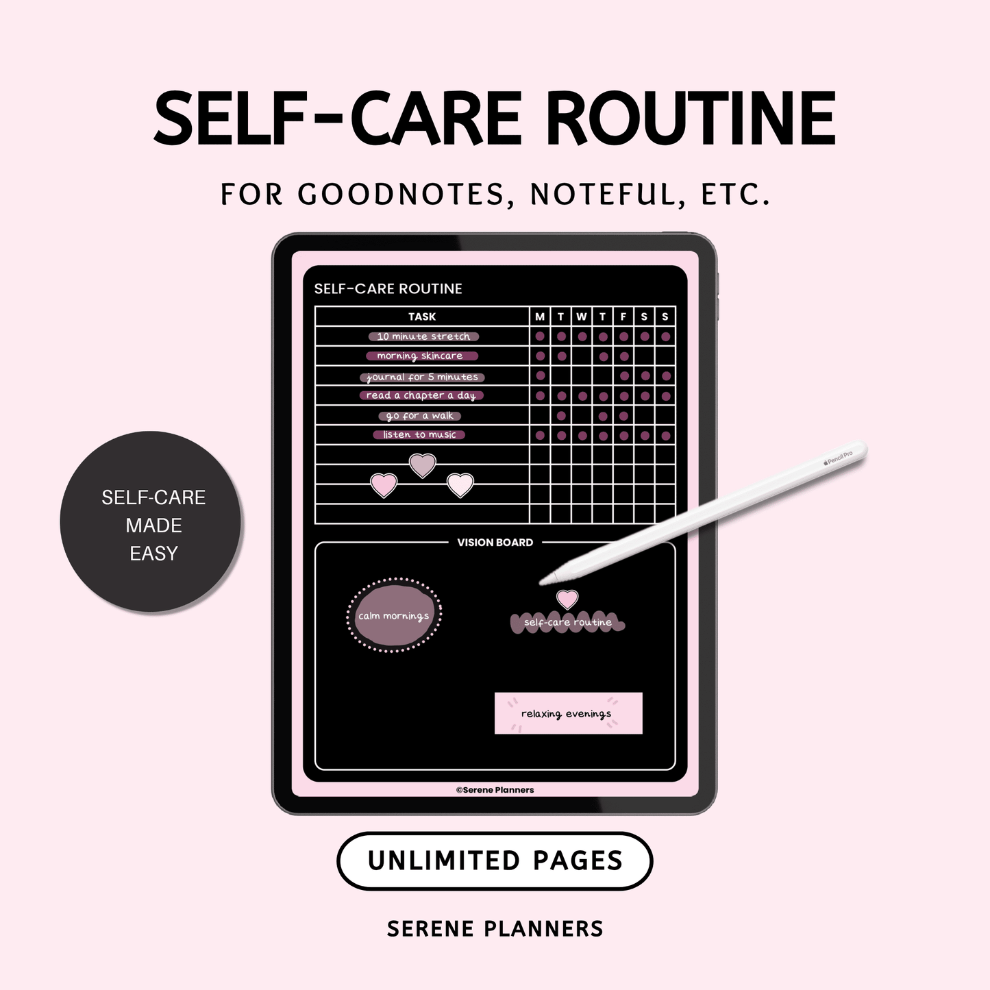 Dark Self-Care Routine