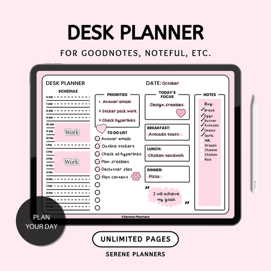Desk Planner