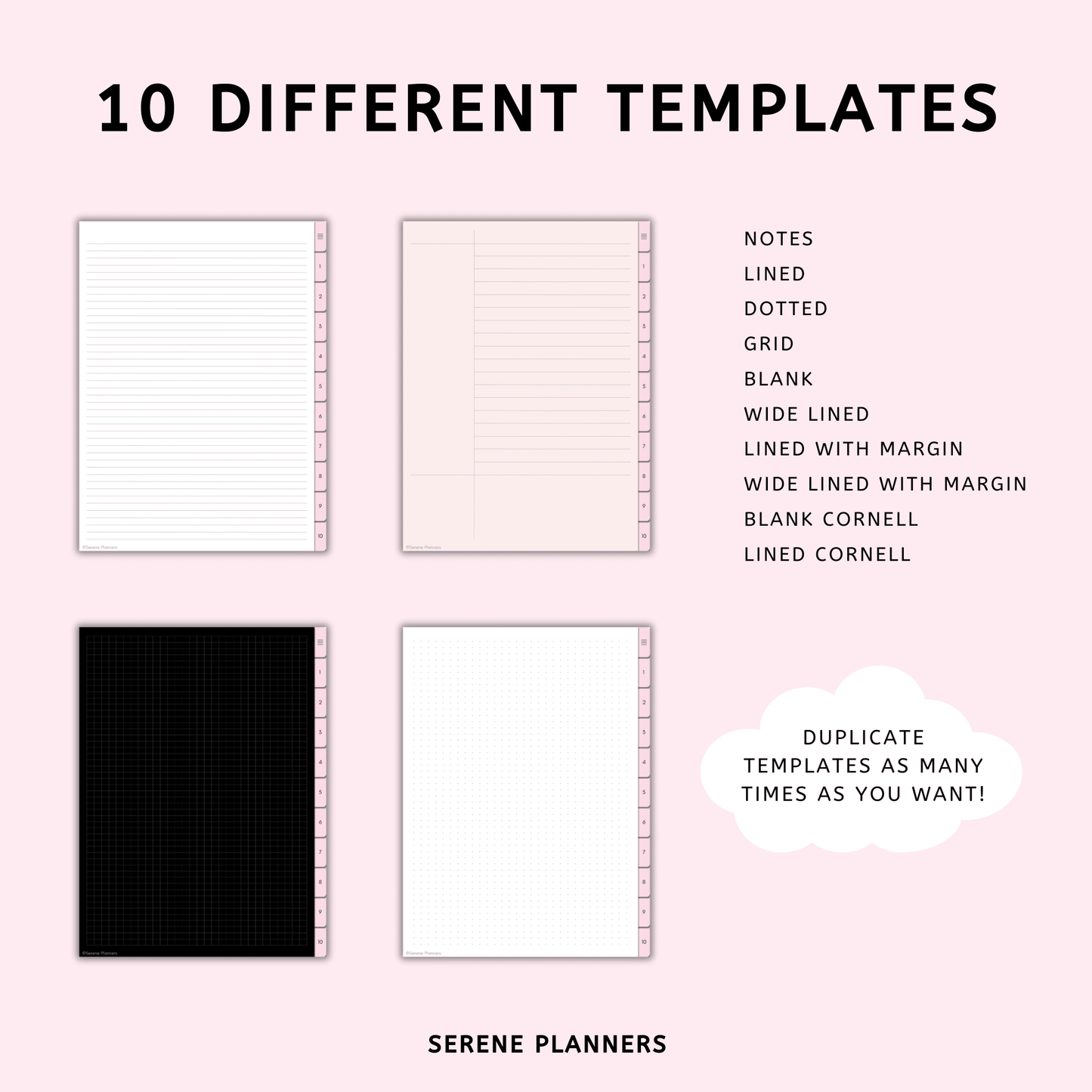 Digital Notebook Bundle