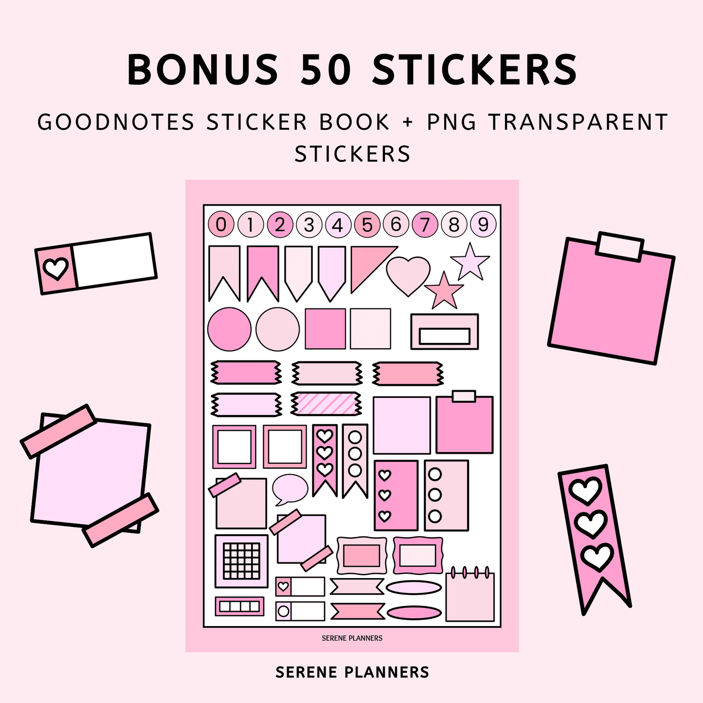 Pink Digital Notebook