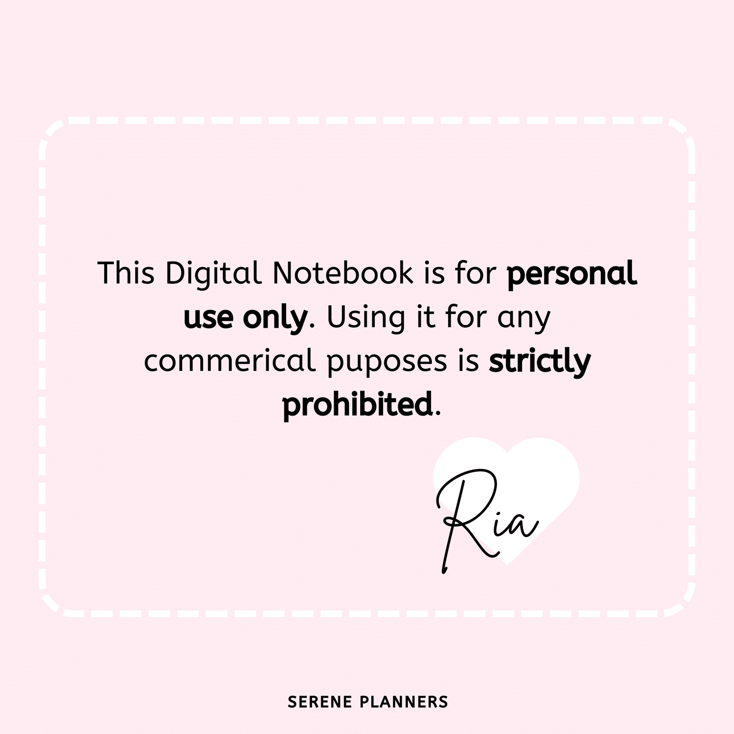 Pink Digital Notebook