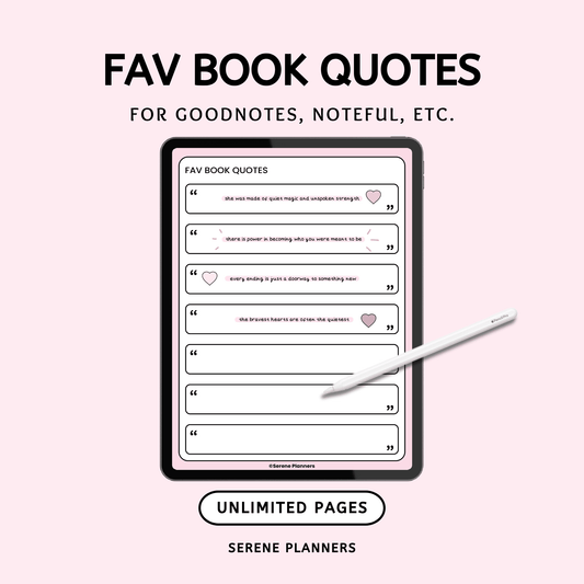 Fav Book Quotes