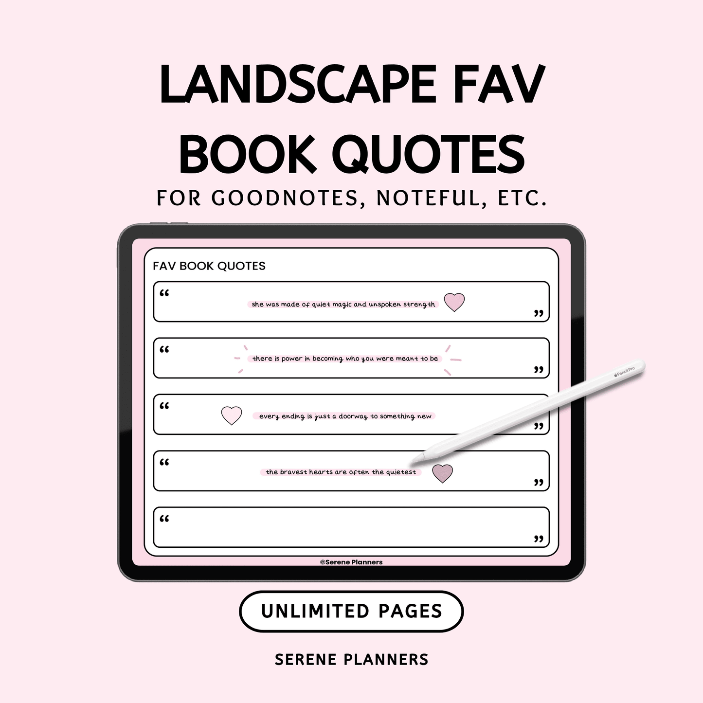 Landscape Fav Book Quotes