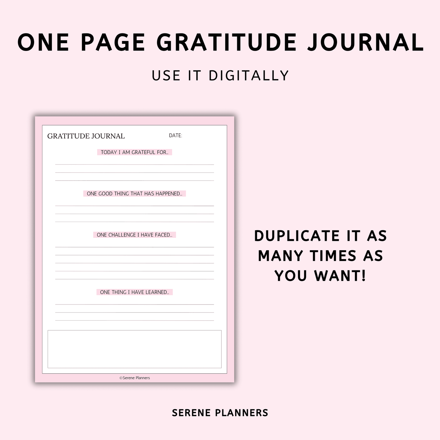 Gratitude Journal