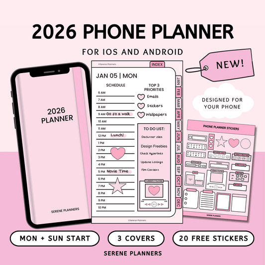 2026 Phone Planner