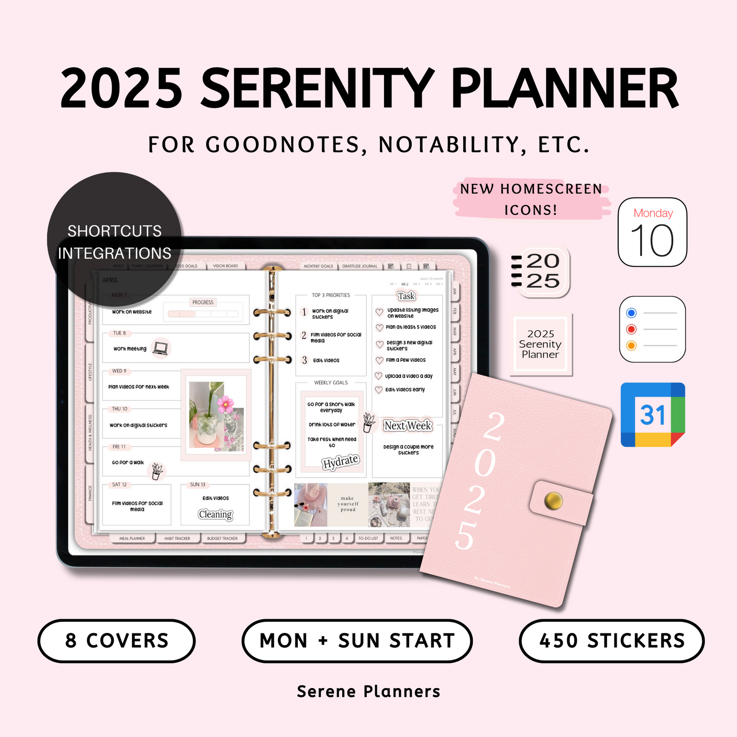 2025 Serenity Planner