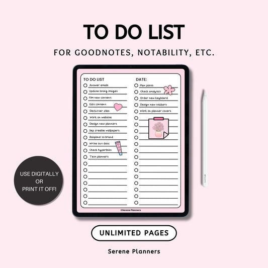 To Do List