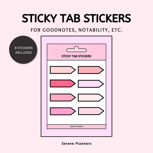 Sticky Tab Stickers