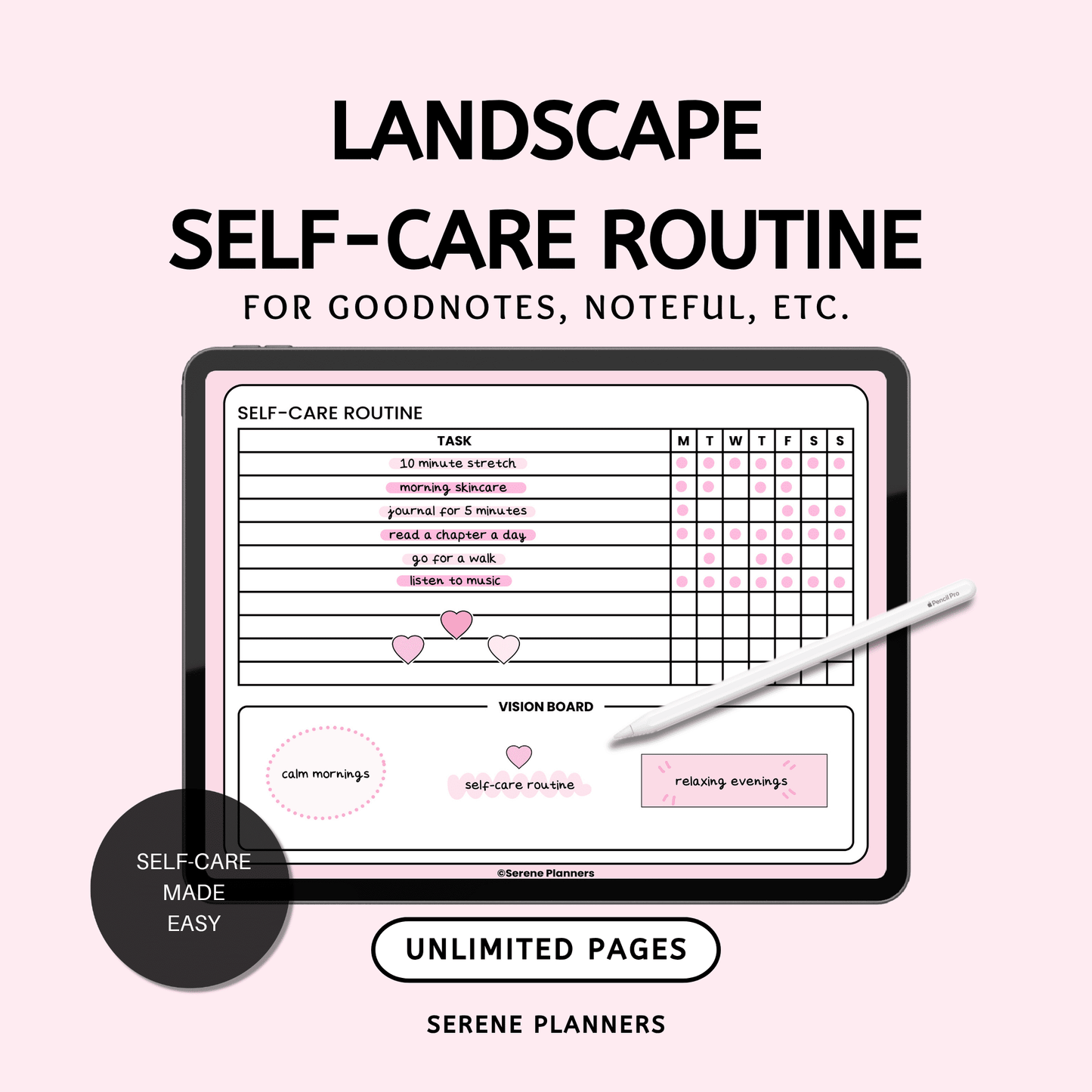 Landscape Self-Care Routine