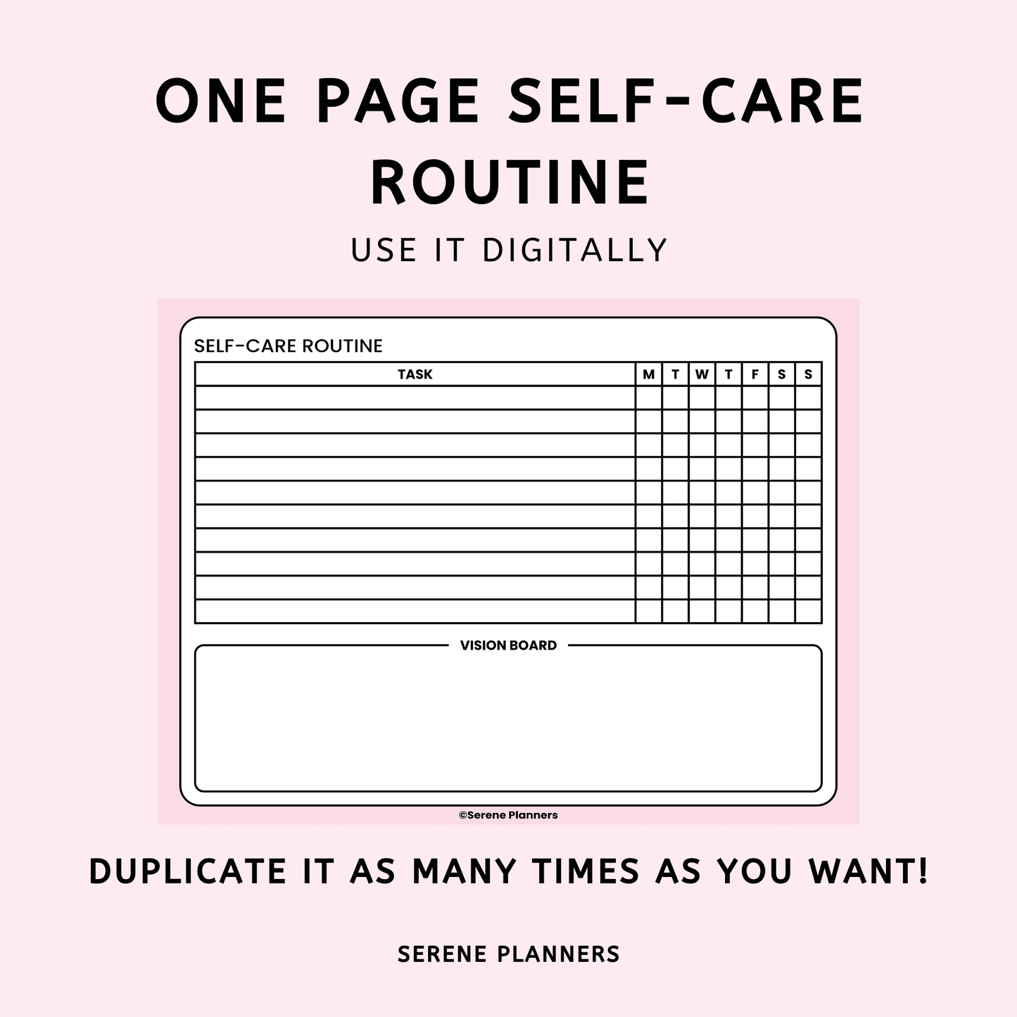Landscape Self-Care Routine