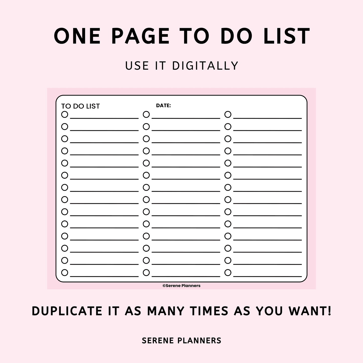 Landscape To Do List