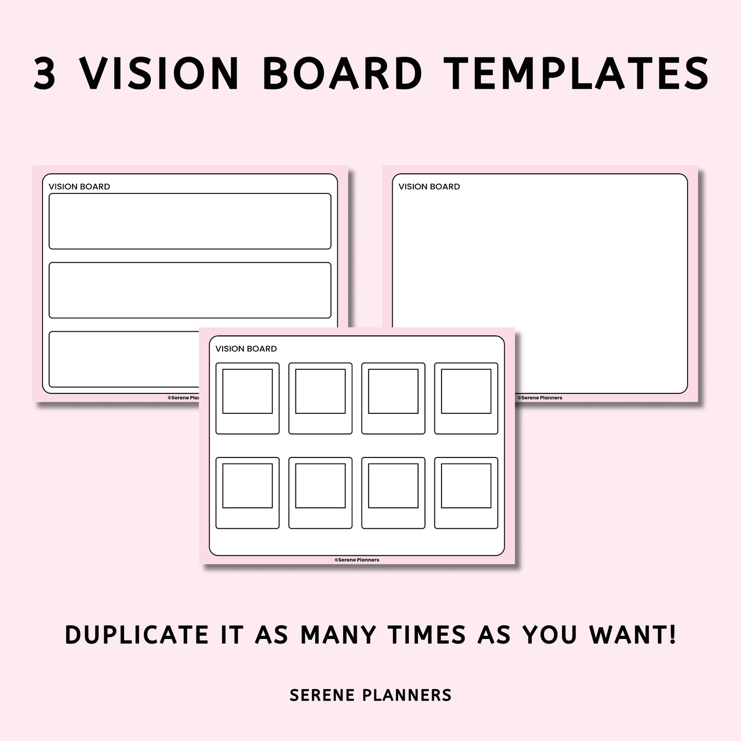 Landscape Digital Vision Boards