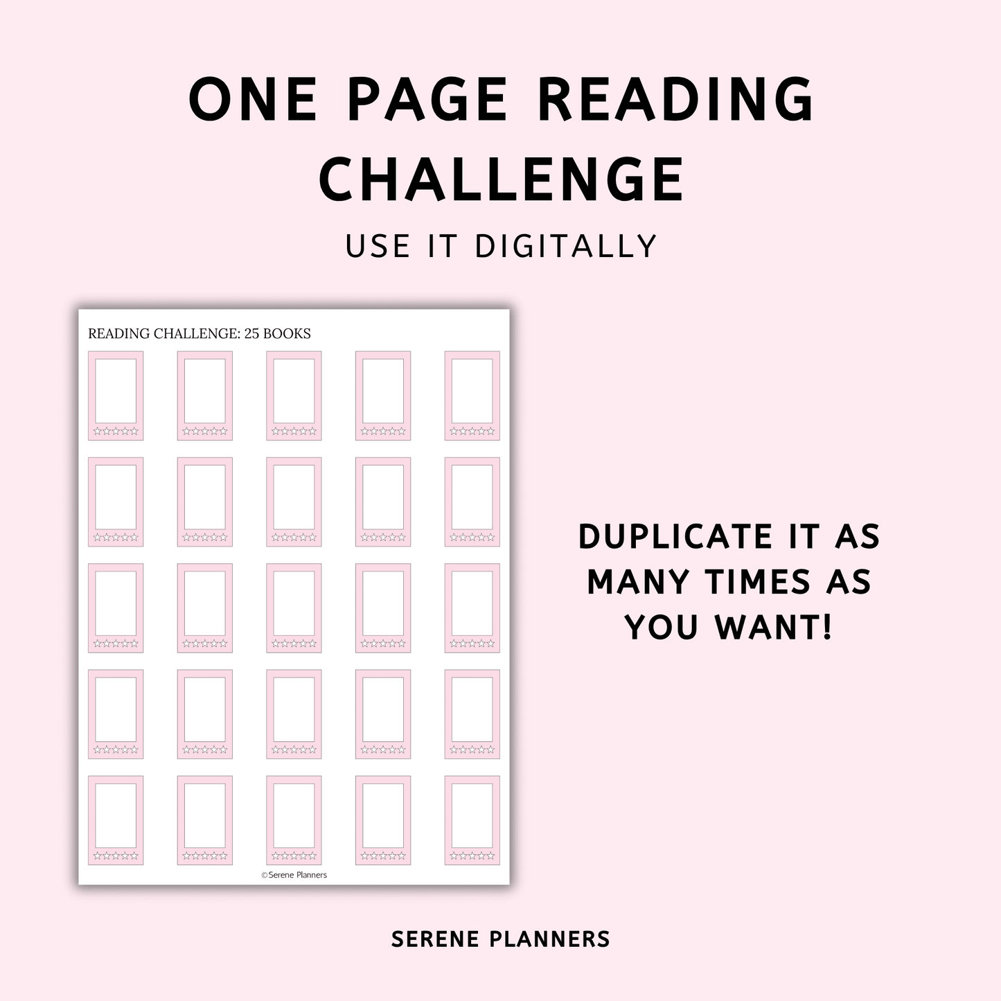 Minimalistic Reading Challenge