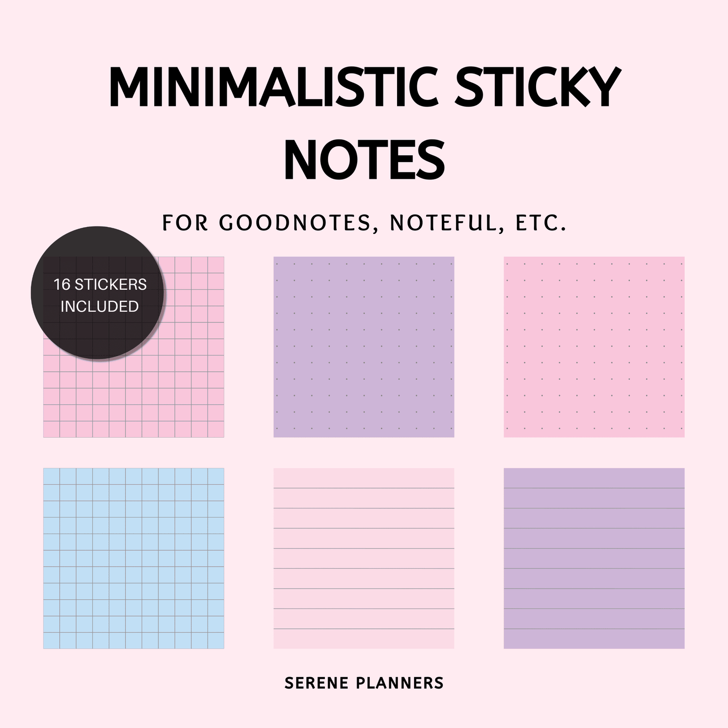 Minimalistic Sticky Notes
