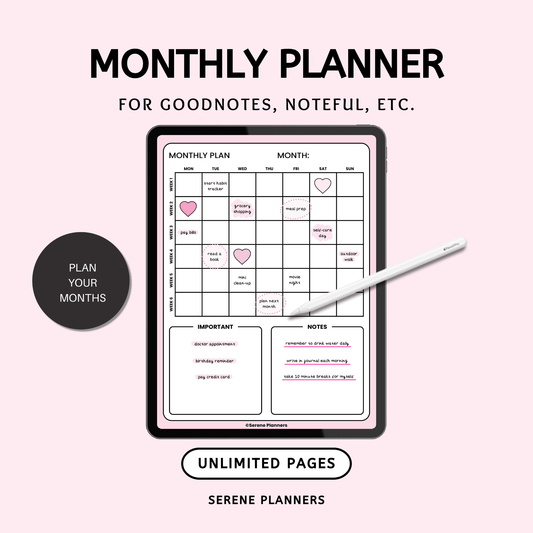 Monthly Planner