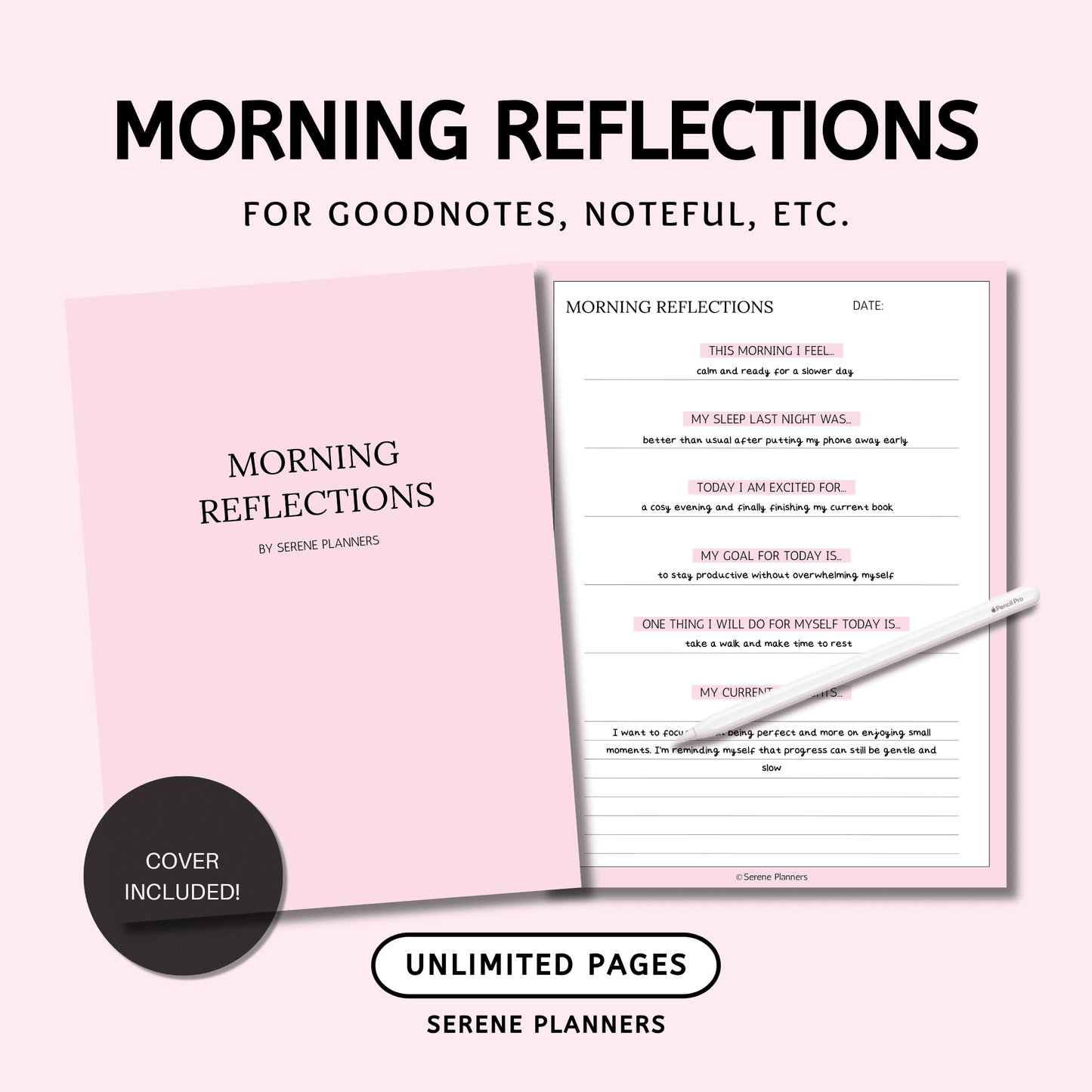 Morning Reflections Journal