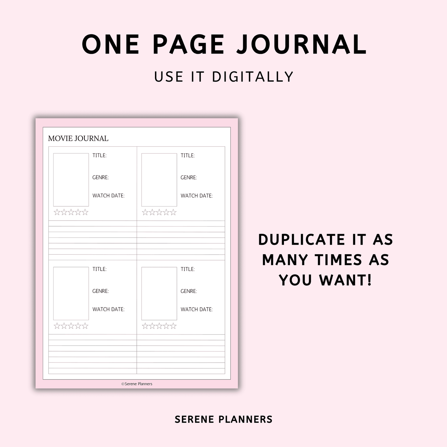 Movie Journal
