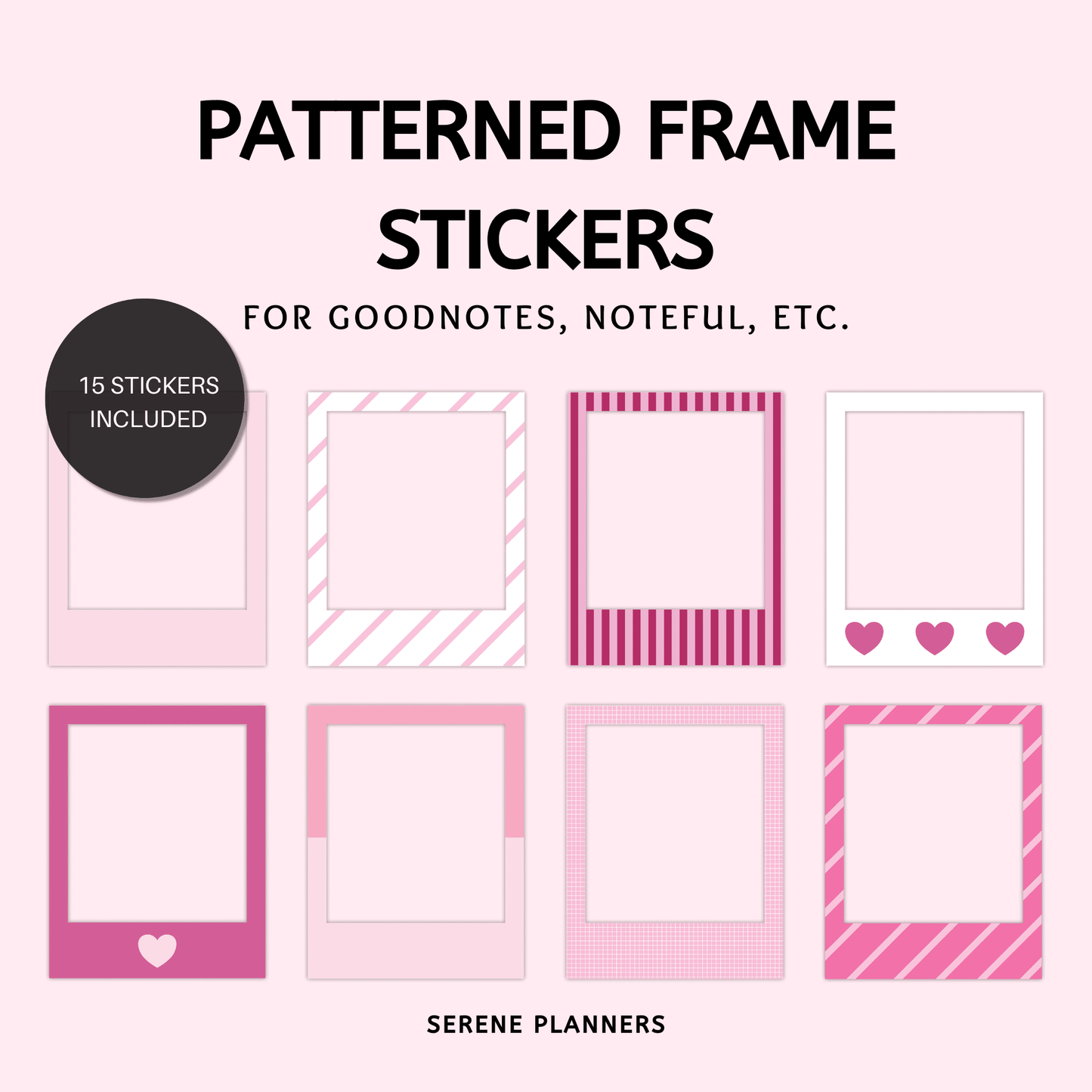 Patterned Frame Stickers