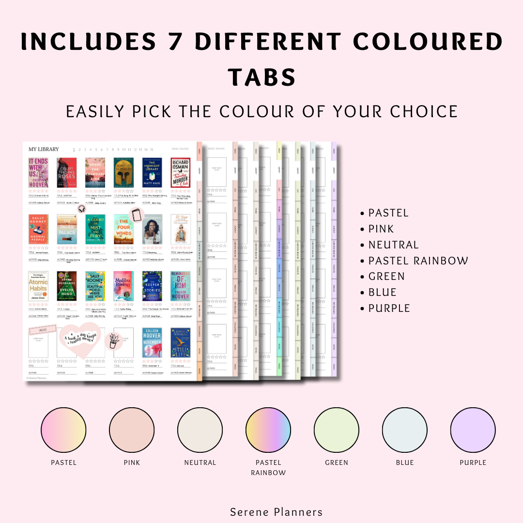 Digital Reading Journal Bundle