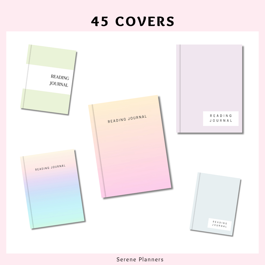 Digital Reading Journal Bundle