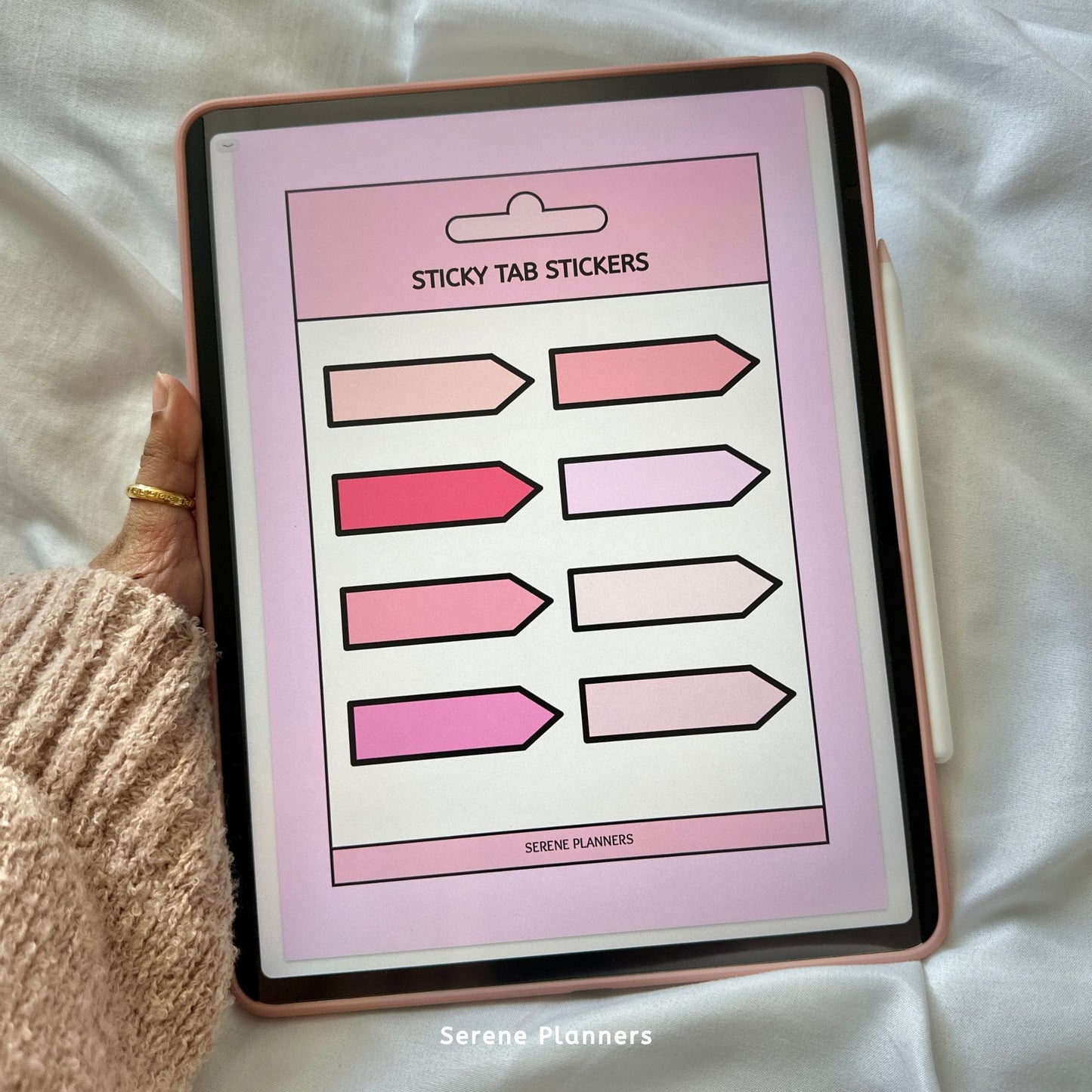 Sticky Tab Stickers