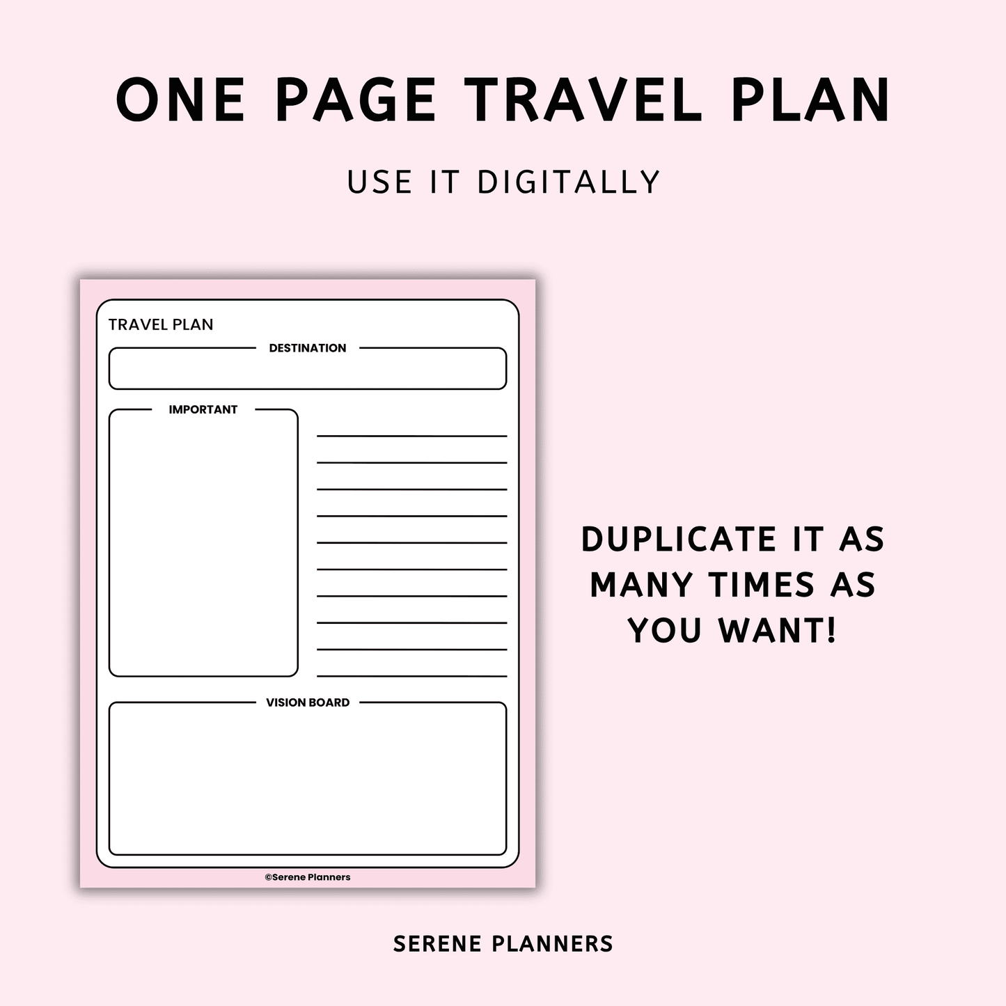Travel Plan