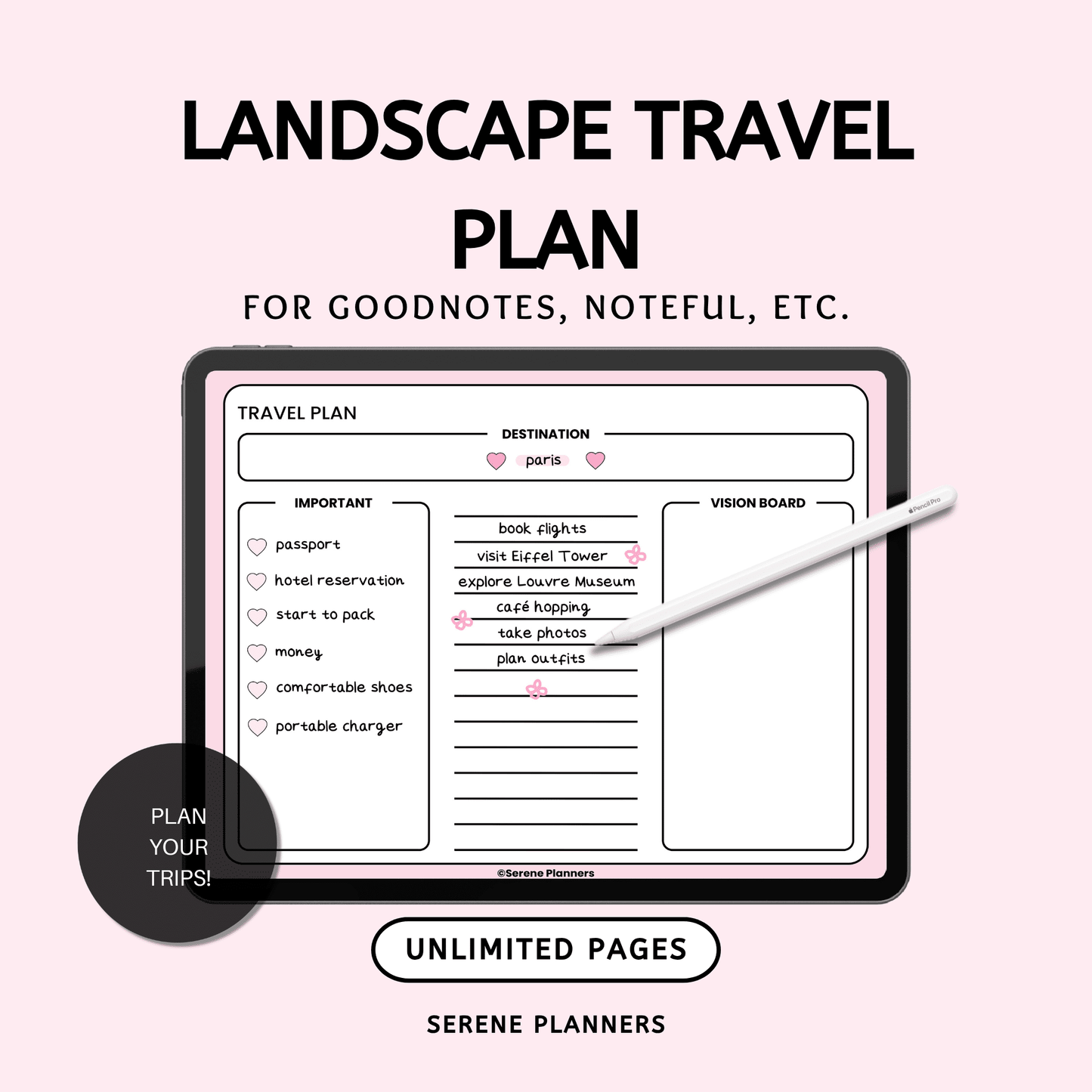 Landscape Travel Plan