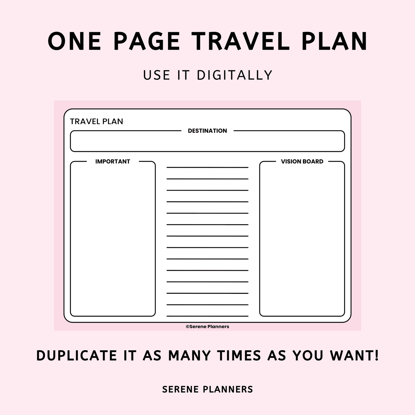 Landscape Travel Plan